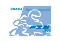 Yamaha FZ8-N - Owners manual 2015